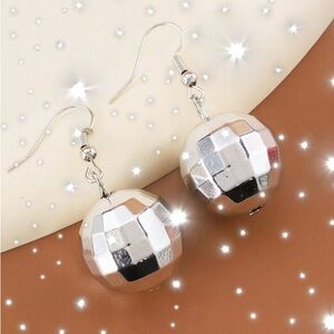 Disco Ball Dangle Earrings
